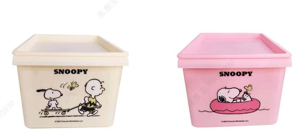 Snoopy Summer Travel Collection Storage Box with Lid