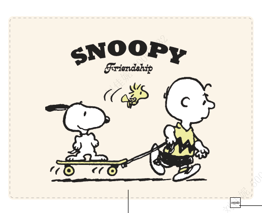 Snoopy Summer Travel Collection Printed Blanket