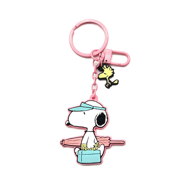 Snoopy Summer Travel Collection Keychain