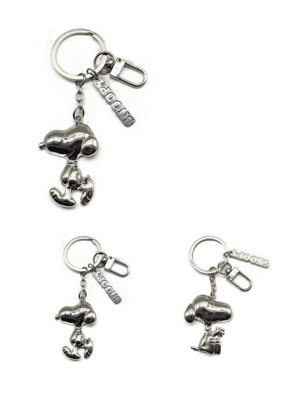 Snoopy Summer Travel Collection Metal Keychain