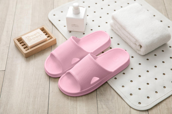 Antibacterial Series Women?s Bathroom Slippers(Orchid Pink,37-38)