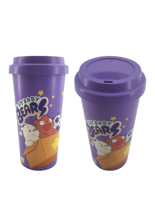 WE BABY BEARS Collection Plastic Tumbler with Lid (520mL)