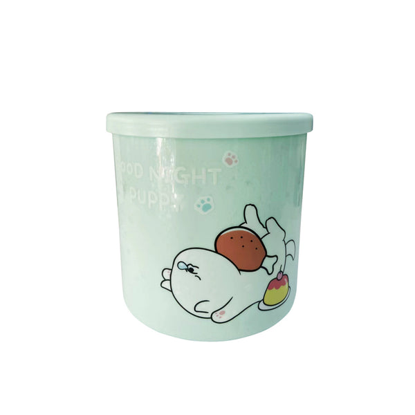 Kitten & Puppy Series Round Tissue Box Cover