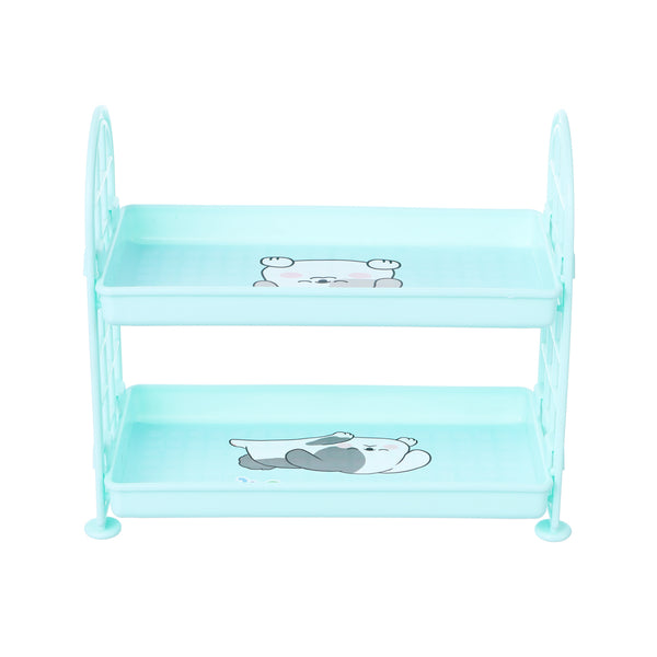 Kitten & Puppy 2-Tier Storage Shelf