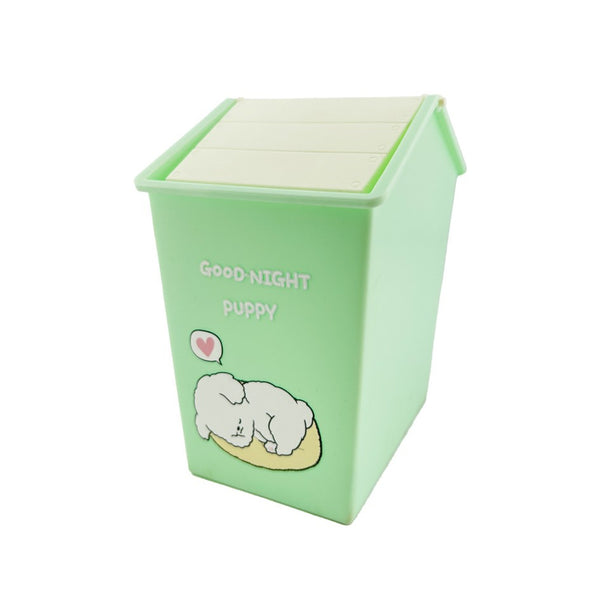 Kitten & Puppy Series Desk Trash Can