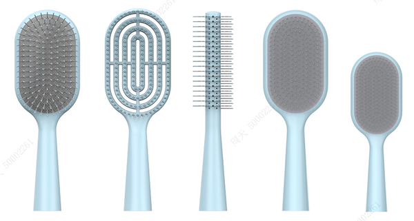 Mini Detangling Brush (with Cleaning Tool)