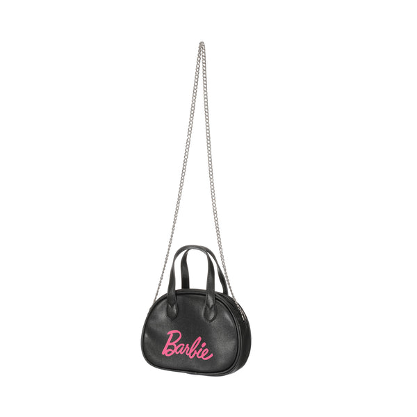 Barbie Collection Boston Handheld Crossbody Bag(Black)