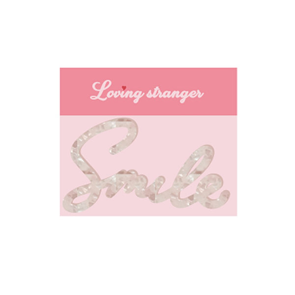 Pink Romance Series Acrylic Bookmark