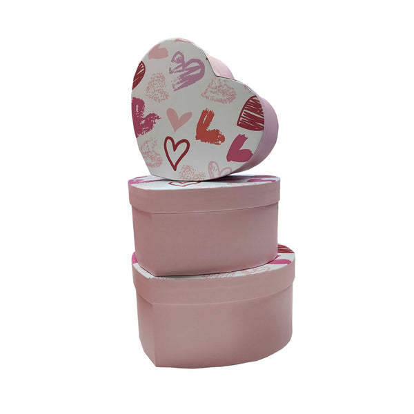 Pink Romance Series Heart Gift Box - 1 Piece