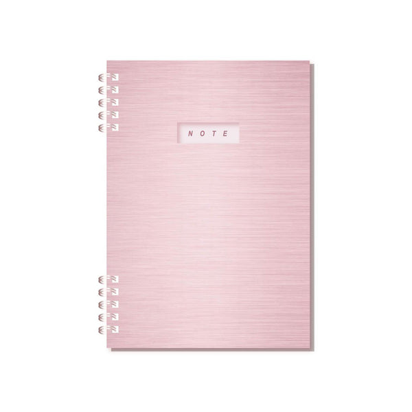 Rose Gold Series B5 Loose-leaf Wire-bound Book (64 Sheets) PDQ