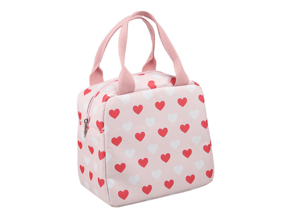 Pink Romance Series Lunch Bag (Heart)