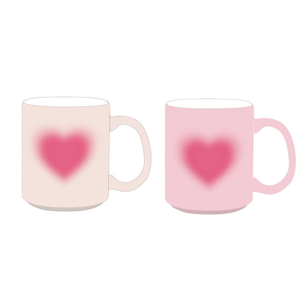 Pink Romance Series Ceramic Mug 350mL (2 Assorted Models)