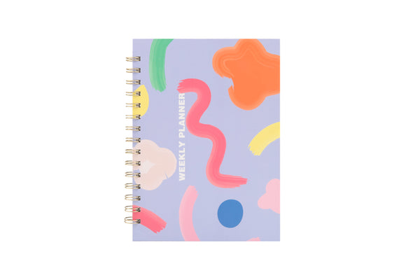 Planner Series Color Geometry A5 Weekly Planner