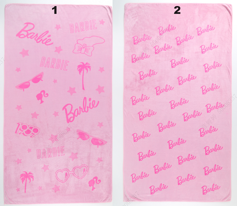 Barbie Collection Fine Fiber Extra Large Bath Towel