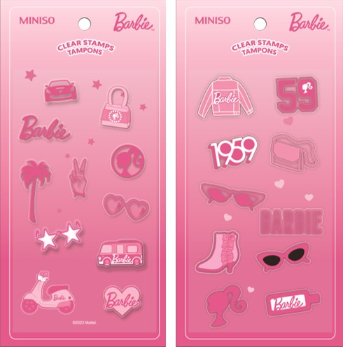 Barbie Collection Clear Stamps (2 Assorted Models)