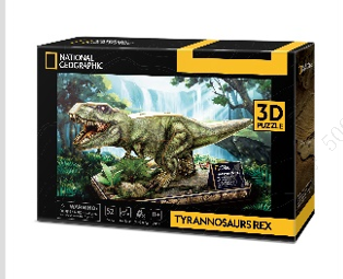 National Geography Dinosaur 3D Puzzle(Tyrannosaurus)