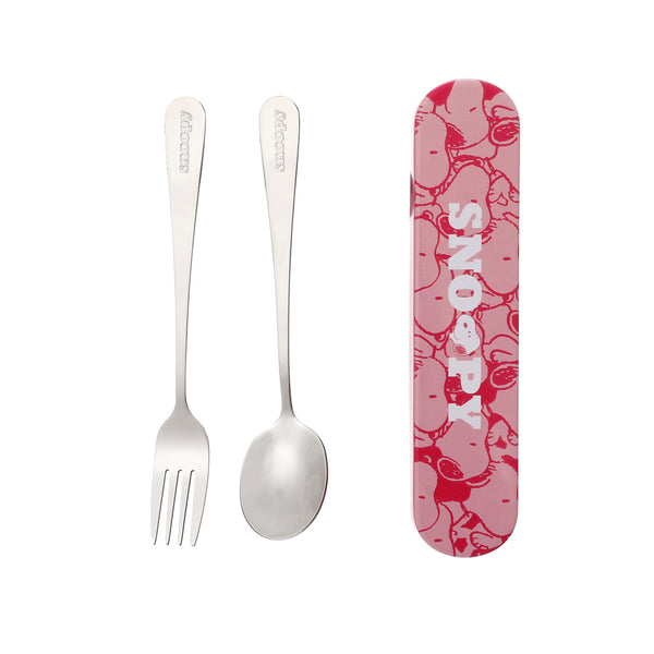 Snoopy Collection Flatware Set (Fork & Spoon)