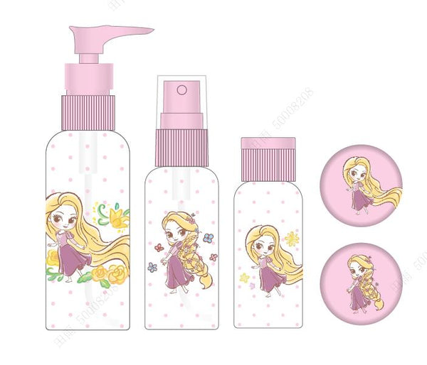 Disney Princess Collection Travel Bottles 5 pcs (Rapunzel)