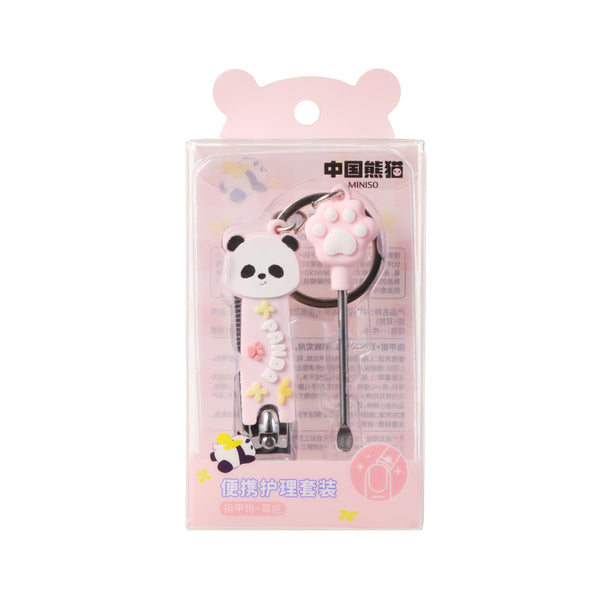 China Panda Portable Personal Care Set (Nail Clipper & Ear Pick)