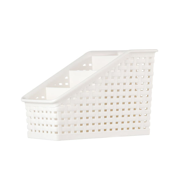 Hollow-Out Imitation Rattan 4 Compartment Organizer