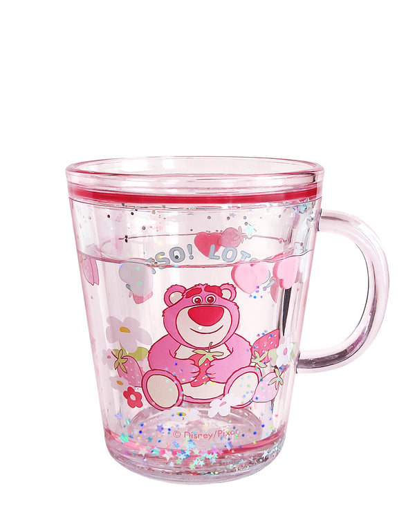 Disney Fruits Theme Collection Double Wall Plastic Cup (260mL)(Lotso)