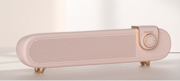 Stereo Sound Wireless Speaker for Desk Model: SoundBar01(Sakura Pink)