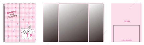 MIKKO Collection Trifold Mirror