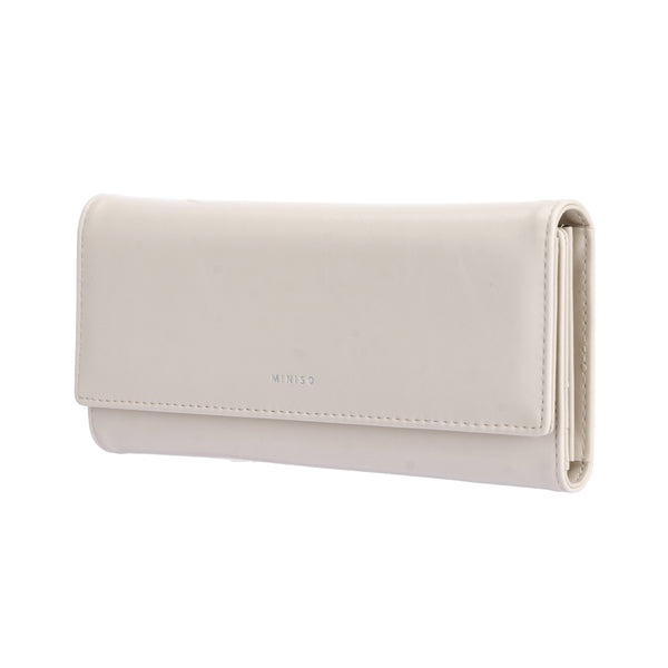 Youth Women's Long Wallet (White)