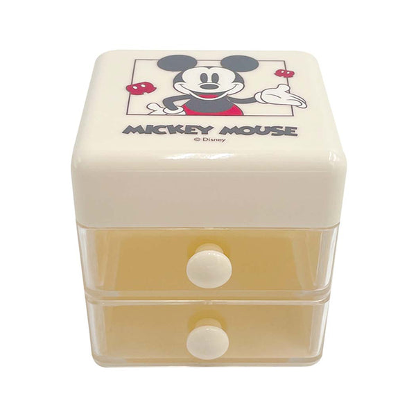 Disney Mickey Mouse Collection Mini Flip-Lid Storage Box for Desk (Mickey)