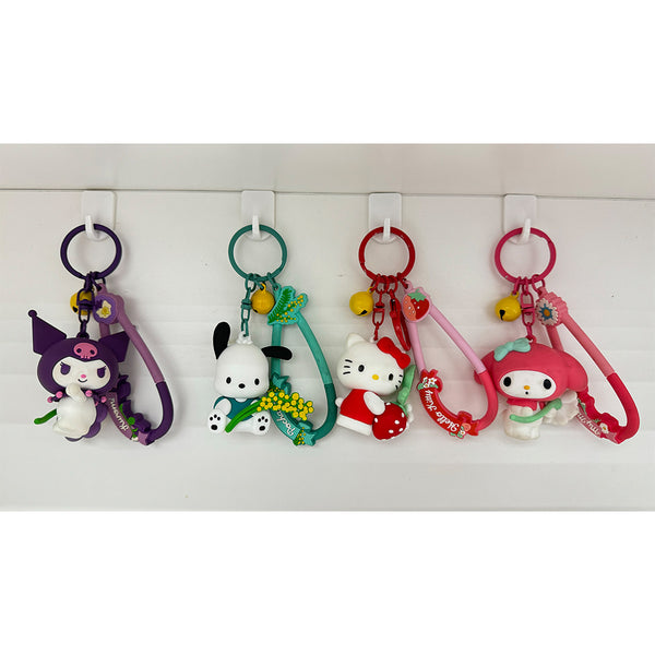 Sanrio characters Flower Fete Keychain