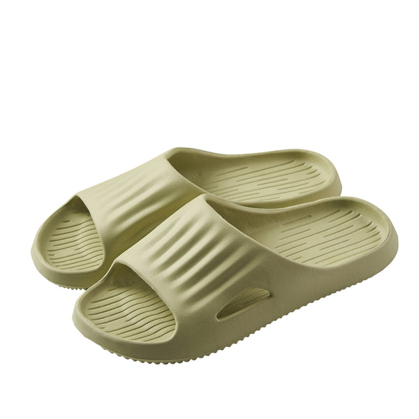 Cloud Feel Men's Bath Slippers (Green,41-42)