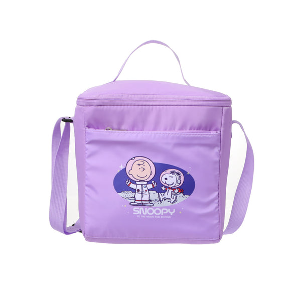 Snoopy the Little Space Explorer Collection Lunch Bag(Purple)