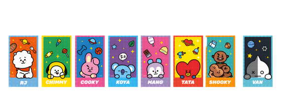 BT21 Collection Soft Magnet Puzzle (8 Assorted Models)