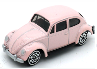 3in. Alloy Car Model (Genuine License - Volkswagen Beetle - Pink) 3in. Alloy Car Model (Genuine License - Volkswagen Beetle - Pink)