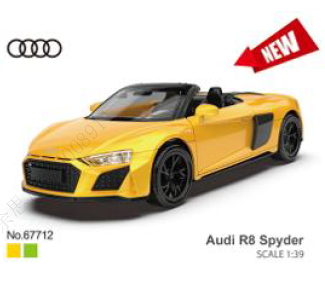 4.5in. Alloy Car Model (Genuine License - Audi R8 Spyder)