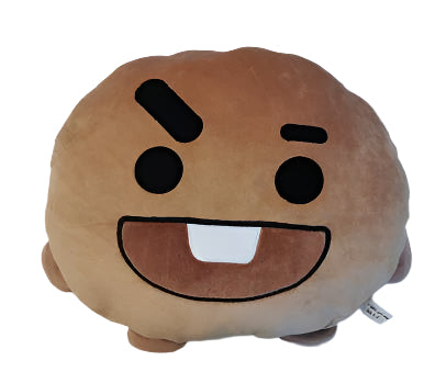 BT21 Collection 16in. Head-Shape Pillow(SHOOKY)