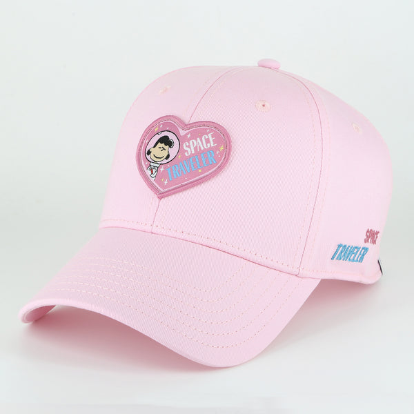 Snoopy the Little Space Explorer Collection Baseball Cap (Pink)