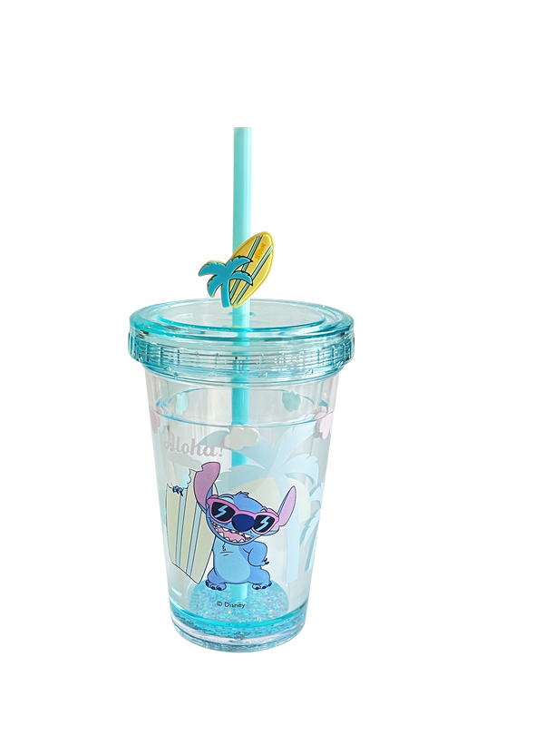 Disney Lilo & Stitch Collection Plastic Tumbler (320mL)( Stitch)