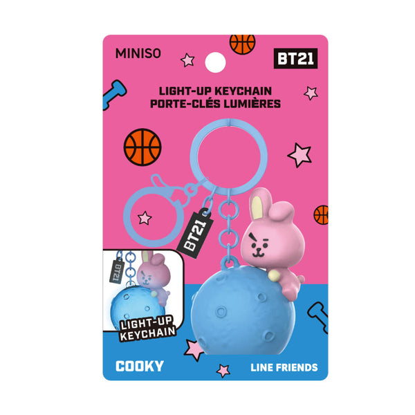 BT21 Collection Light-up Keychain(COOKY)