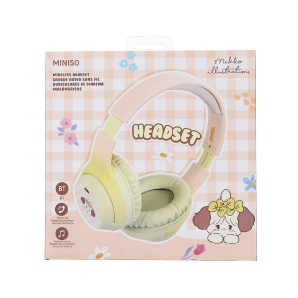 Mikko Collection Wireless Headset  Model: E8(Yellow)