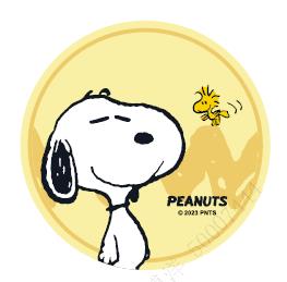 Snoopy Colorful Life Collection Mouse Pad(Snoopy)