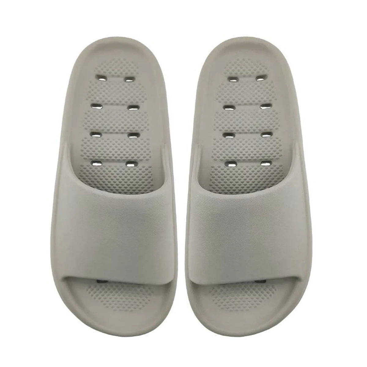 Lightweight Men's Bath Slippers(Gray,43-44) Lightweight Men's Bath Slippers(Gray,43-44)