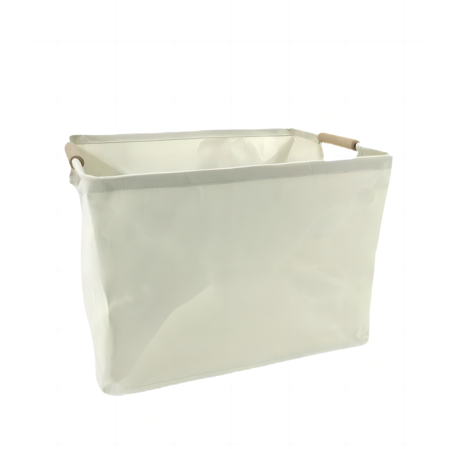 Wooden Handle Storage Basket (L)