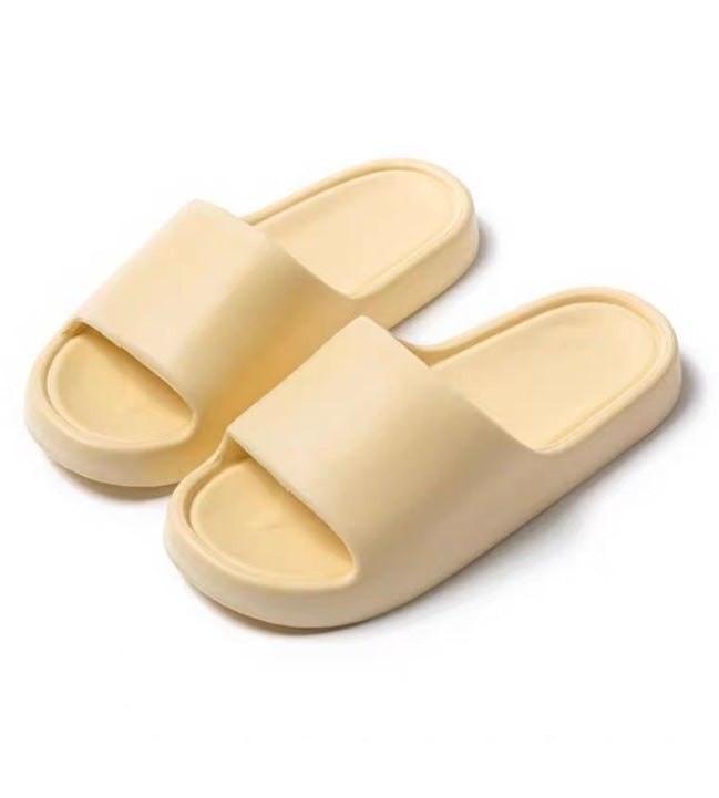 Women's Macaron Color Bread-Shape Bathroom Slippers(Yellow,40-41) Women's Macaron Color Bread-Shape Bathroom Slippers(Yellow,40-41)