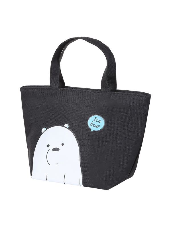 We Bare Bears Lunch Bag (Black)