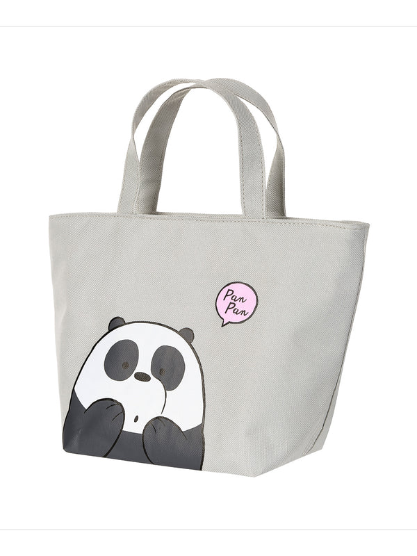 We Bare Bears Lunch Bag (Grey)