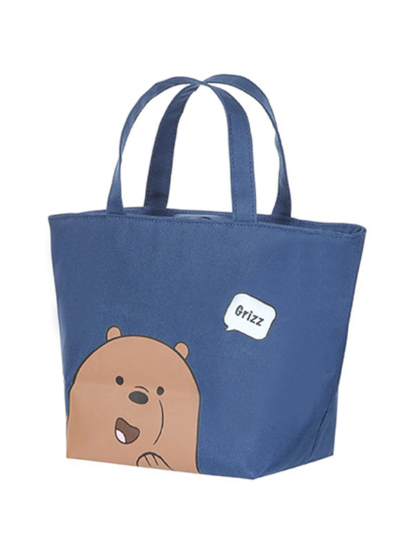 We Bare Bears Lunch Bag (Blue)