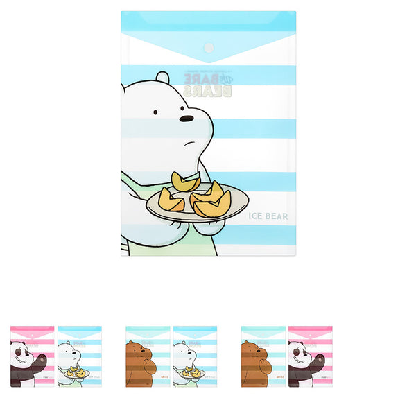 We Bare Bears- A4 Vertical File Folder (2 Pack)