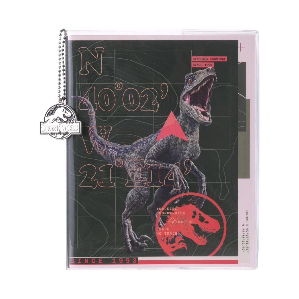 Jurassic World Collection Metal Pendant Book with Cover (80 Sheets) Jurassic World Collection Metal Pendant Book with Cover (80 Sheets)