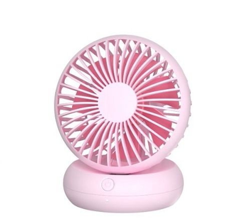 Cooling Portable Desktop Fan (Pink)